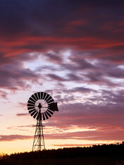 A Simple Country Sunset